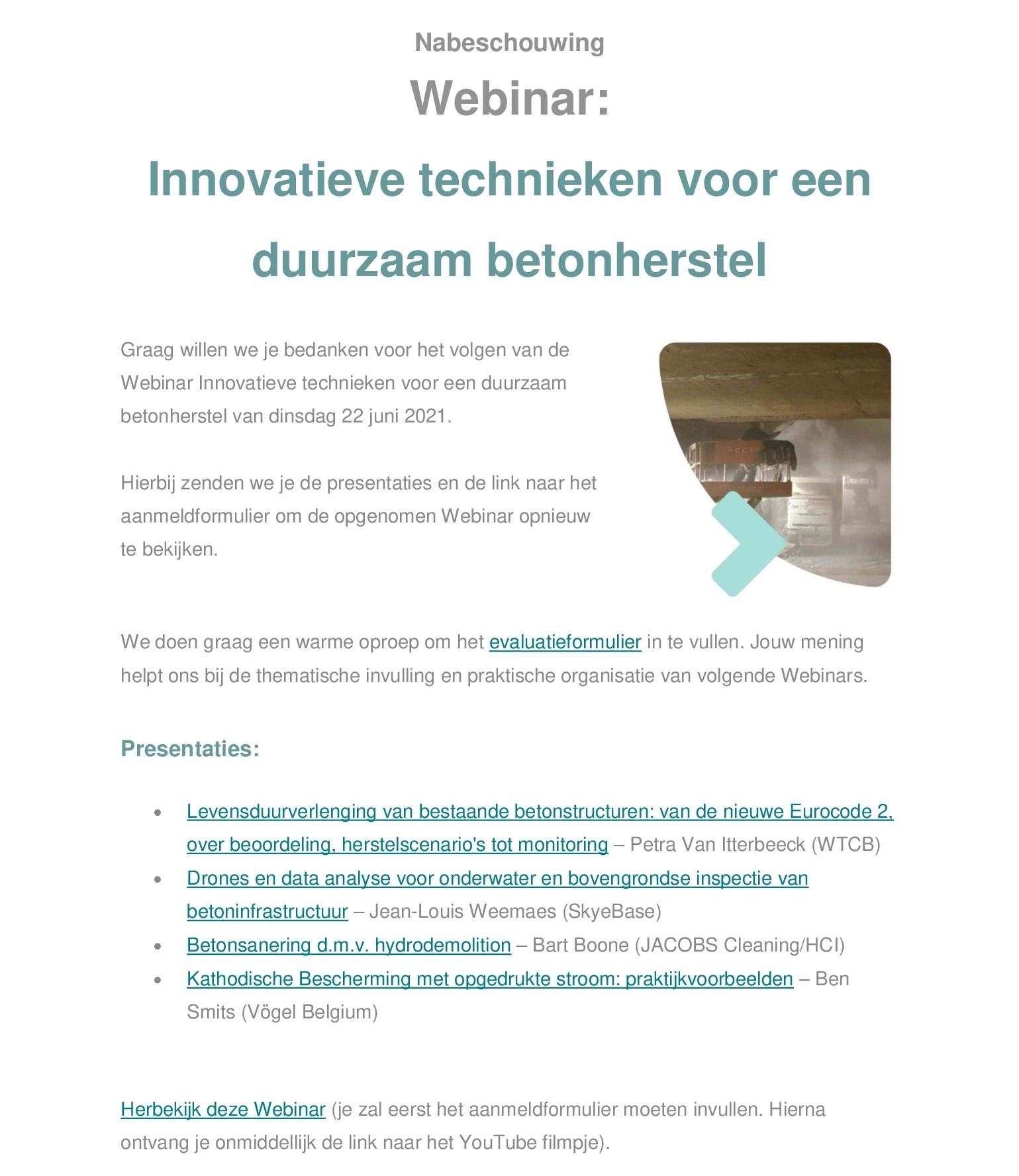 VCB Webinar ter