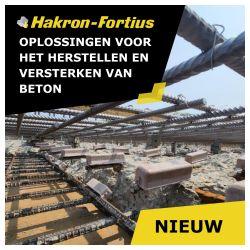 Hakron breidt uit met Hakron-Fortius: expertise voor betonversterking en -herstel!