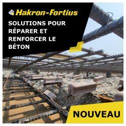 Hakron s'agrandit avec Hakron-Fortius : l'expertise pour le renforcement et la réparation du béton !