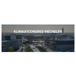 Vrijdag 26 april 2024 - Klimaatcongres Mechelen