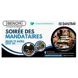 Uitnodiging: Soirée des Mandataires - Donderdag 17 april 2025